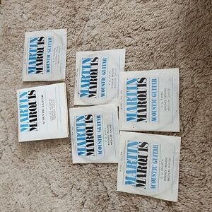 Martin Marquis acoustic guitar strings Bronze wound silver steel